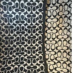 Coach Signature Reversible Scarf
